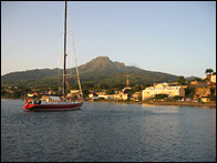 St. Anne, Martinique At Sunset