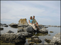 Nancy and Scott in Faro Beach