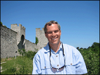 Scott in Visby, Gotland